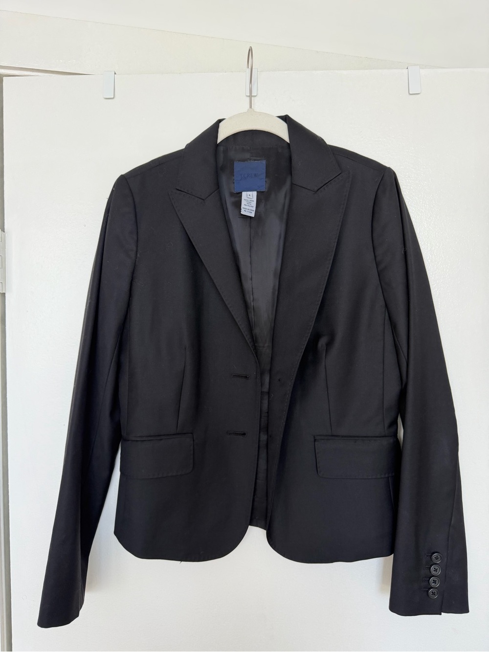 Black J Crew suit jacket